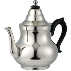Théière marocaine orientale inox avec anse H21,5cm
