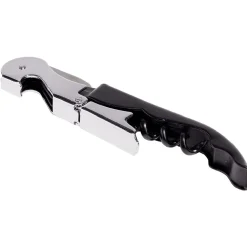 Tire bouchon limonadier métal noir argenté