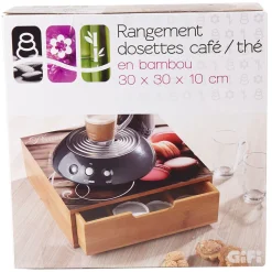 Tiroir à dosettes motifs macarons