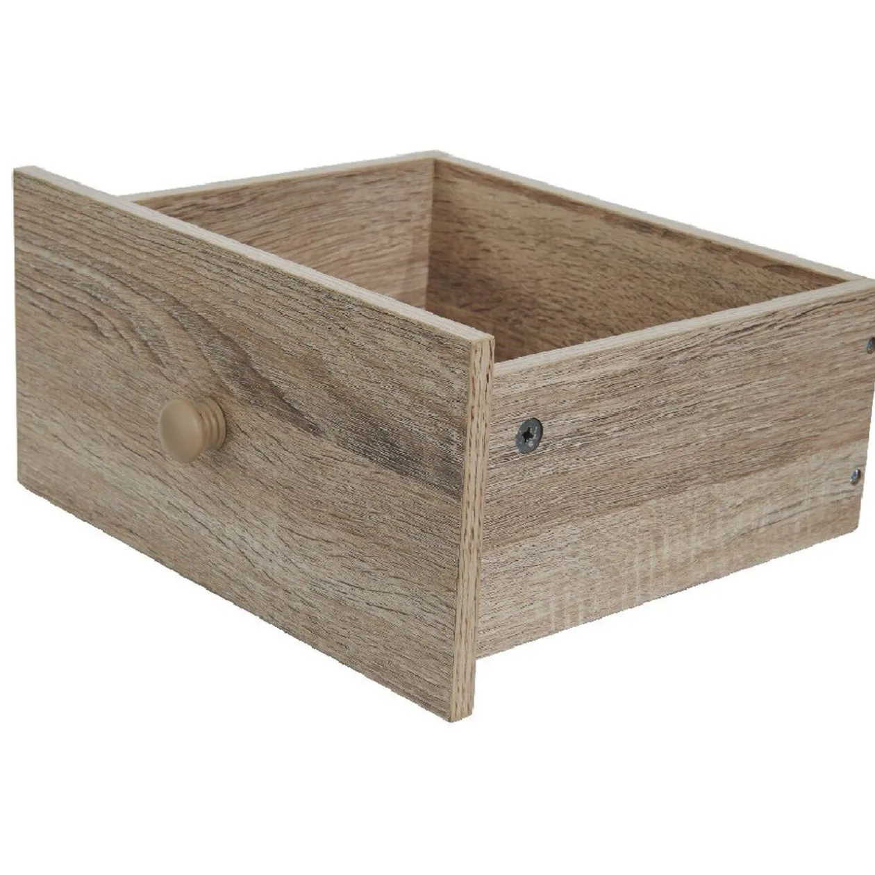 Tiroir pour étagère cube bois clair