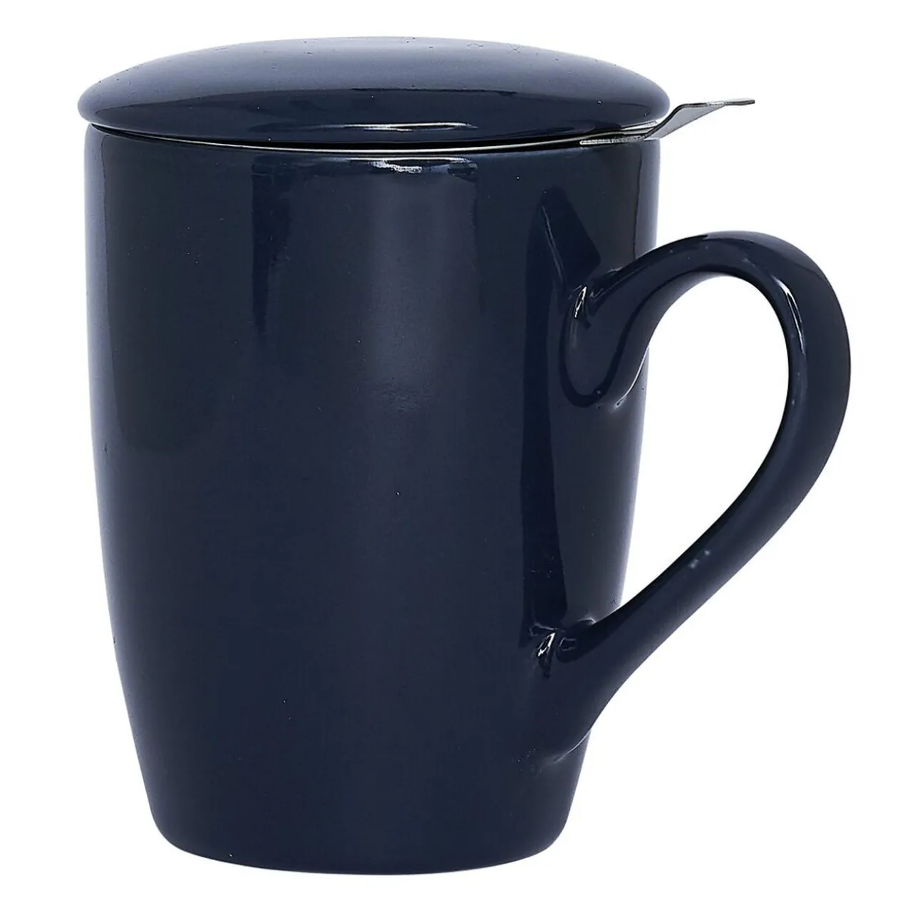 Tisanière avec couvercle et filtre amovible