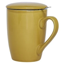 Tisanière avec couvercle et filtre amovible