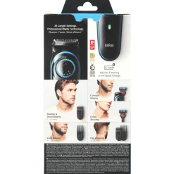 Tondeuse à barbe Braun BT5240 sans fil 39 longueurs de coupe