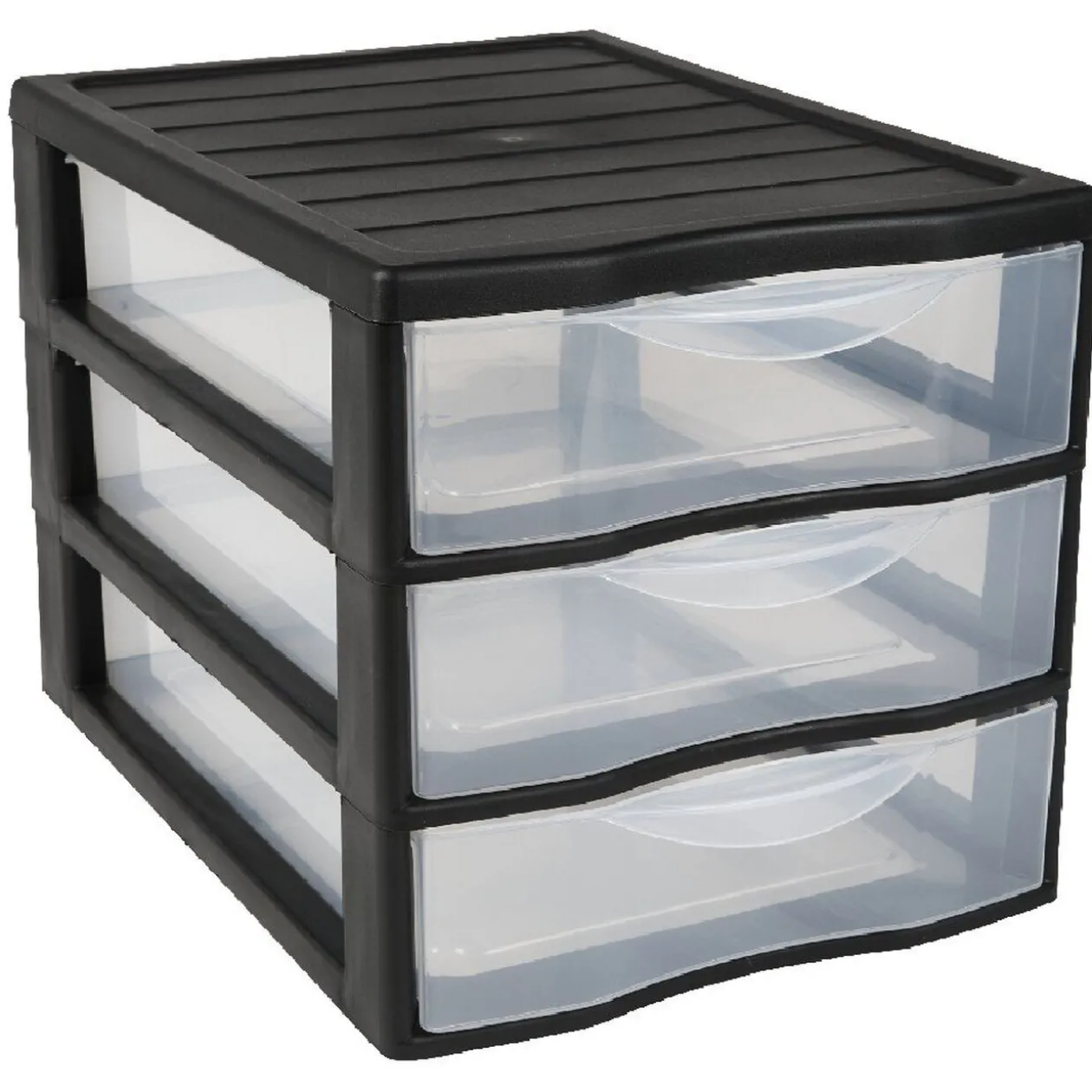 Tour 3 tiroirs A4 noir