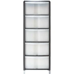 Tour 5 tiroirs 20L L39,5xl38,5xH105cm