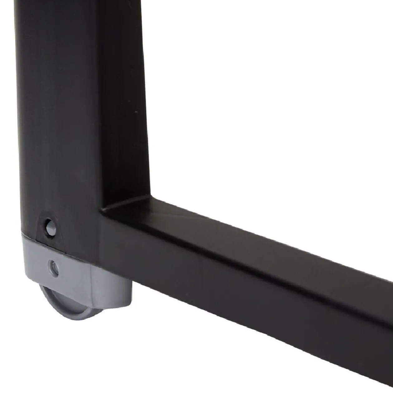 Tour de rangement 5 tiroirs blanc transparent et noir