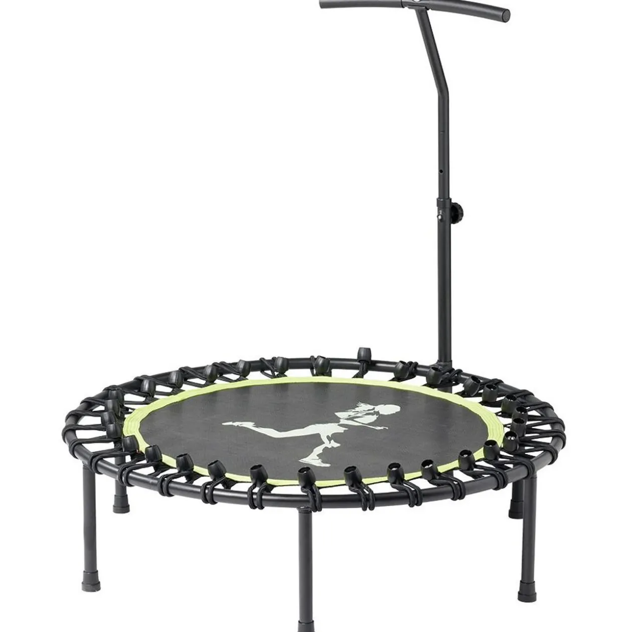 Trampoline fitness avec barre Ø101xH122cm