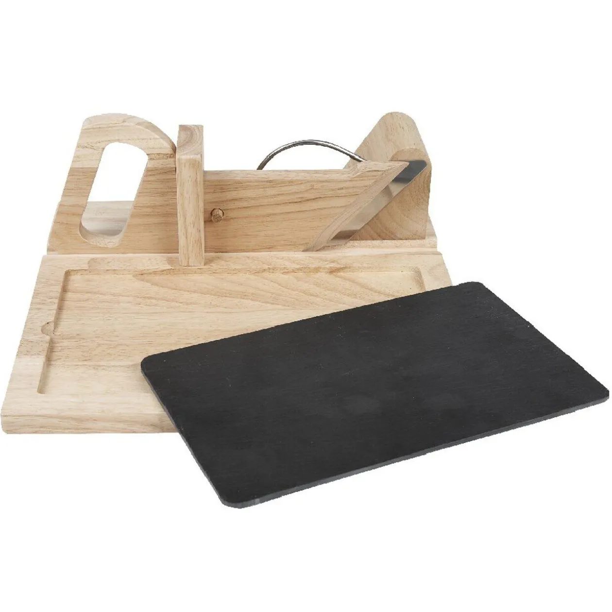 Trancheuse saucisson bois