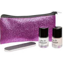 Trousse avec kit vernis french manucure 2x 5 ml