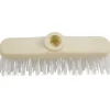 Tête de balai brosse beige et blanc