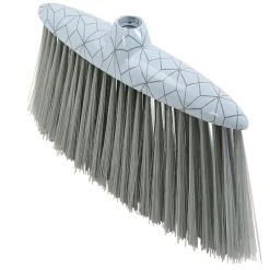 Tête de balai Homclean motif géométrique gris et blanc