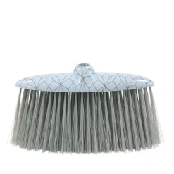 Tête de balai Homclean motif géométrique gris et blanc