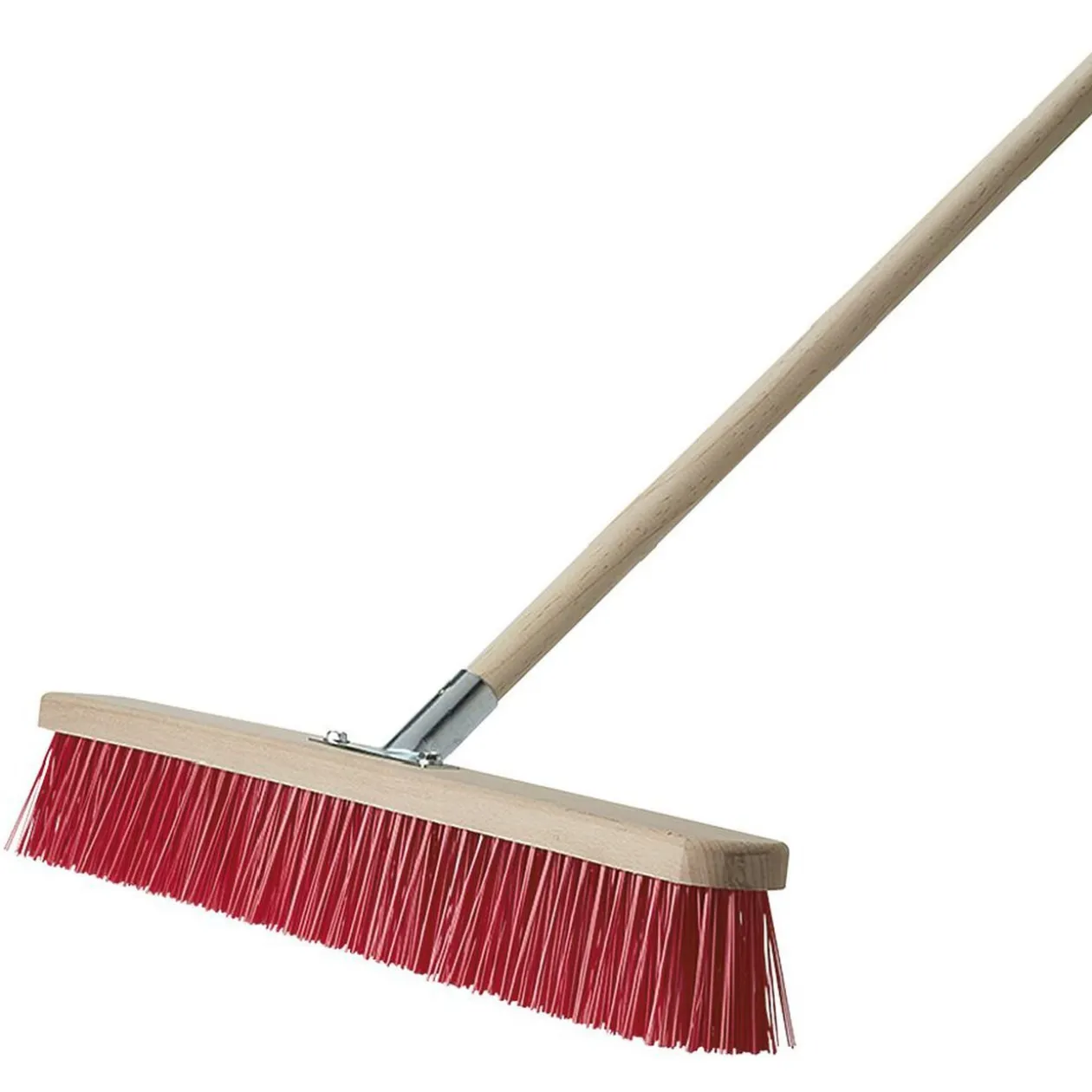 Tête de balai large et manche en bois 120 cm