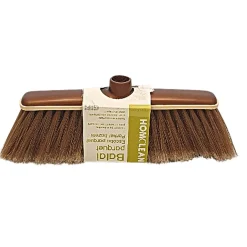 Tête de balai spécial parquet cire lanoline marron