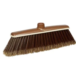 Tête de balai spécial parquet cire lanoline marron