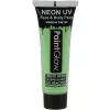 Tube de maquillage vert néon UV 13 ml
