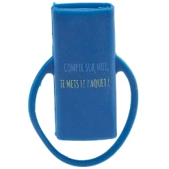 Étui à briquet en silicone design message