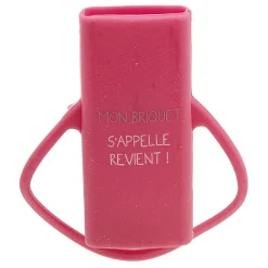 Étui à briquet en silicone design message