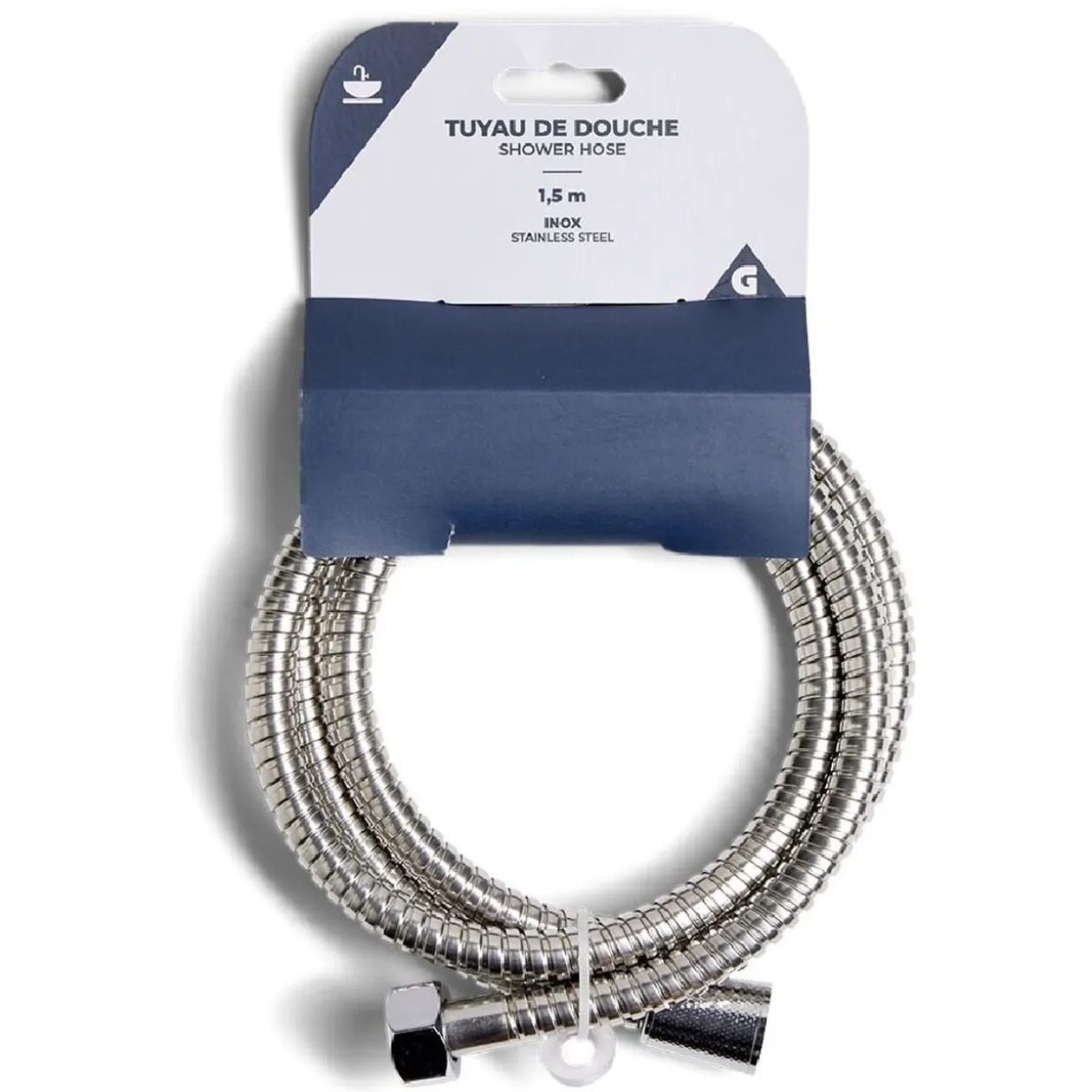 Tuyau de douche en inox 1,5m