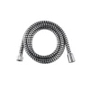 Tuyau de douche gris argenté et noir 2 m