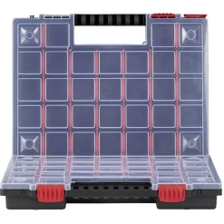 Valisette double de bricolage à compartiments