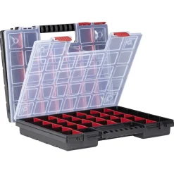 Valisette double de bricolage à compartiments