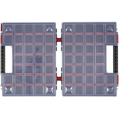 Valisette double de bricolage à compartiments