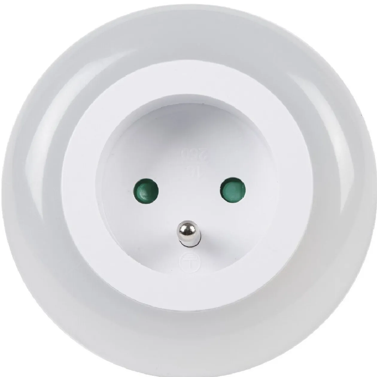 Veilleuse à led 3 couleurs avec prise murale intégrée