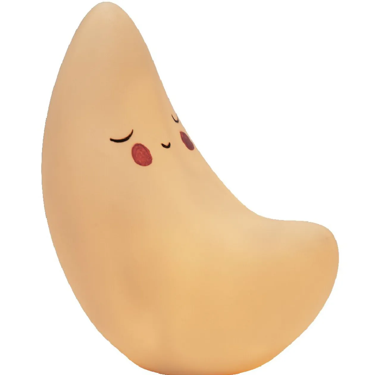 Veilleuse forme lune jaune