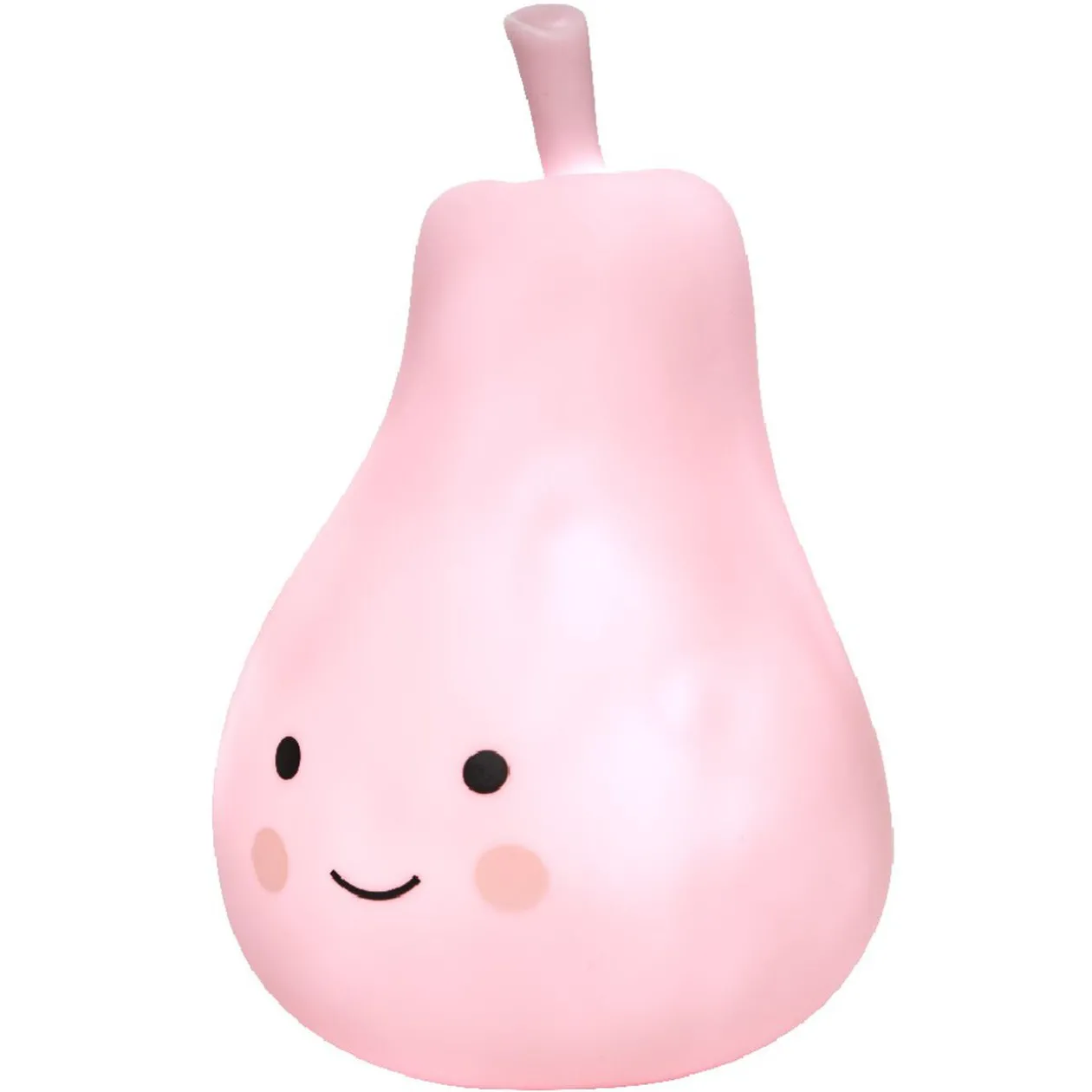 Veilleuse forme poire rose