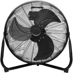 Ventilateur industriel à poser noir Homday 45 cm