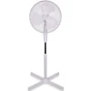 Ventilateur sur pied - 3 vitesses - 50W - blanc