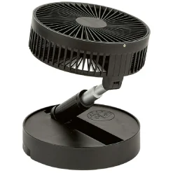 Ventilateur télescopique nomade noir