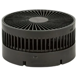 Ventilateur télescopique nomade noir