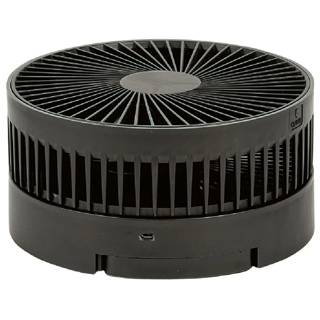 Ventilateur télescopique nomade noir