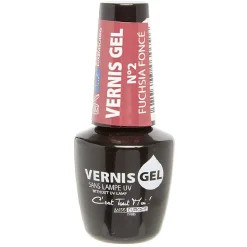 Vernis à ongles gel fushia foncé n°02