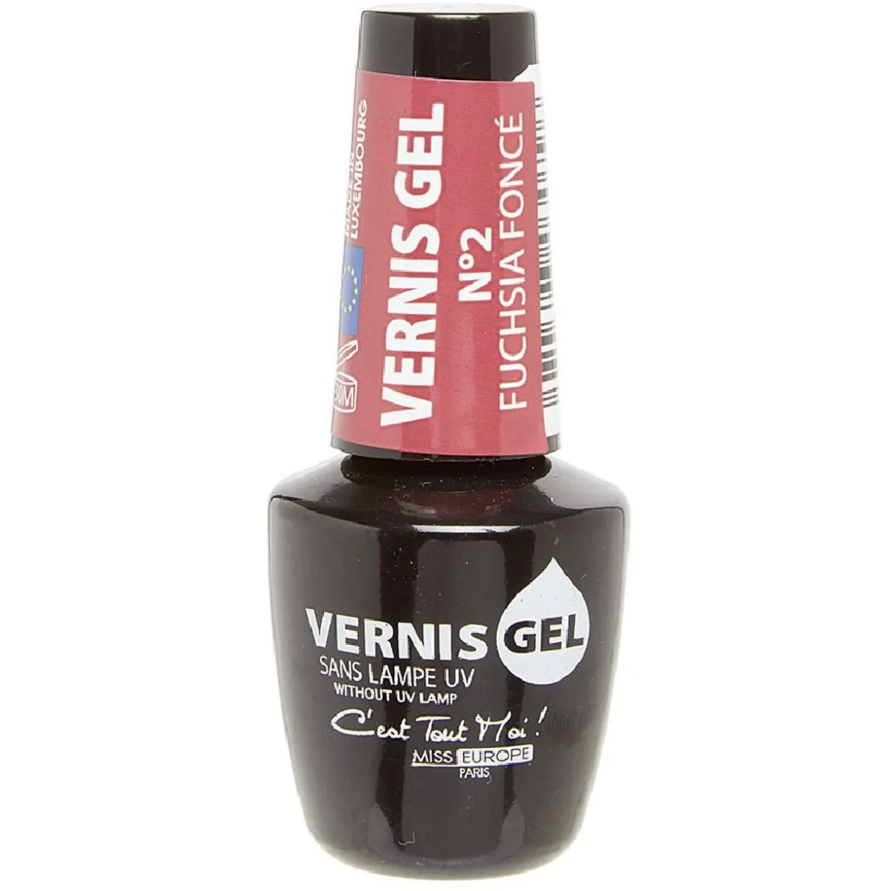 Vernis à ongles gel fushia foncé n°02
