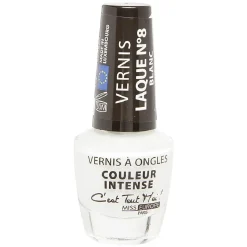 Vernis à ongles laqué blanc n°08