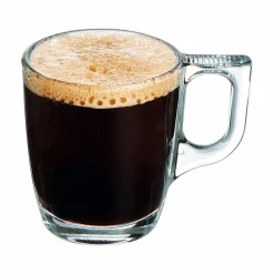 Verre à expresso transparent en verre trempé lisse Luminarc 9 cl