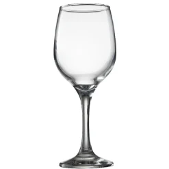 Verre à vin à pied en verre x 4