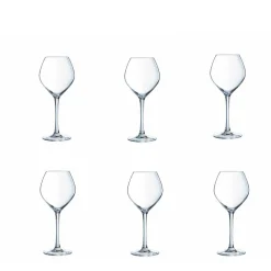 Verre à vin blanc pied cristallin Wine Emotion 35 cl x6