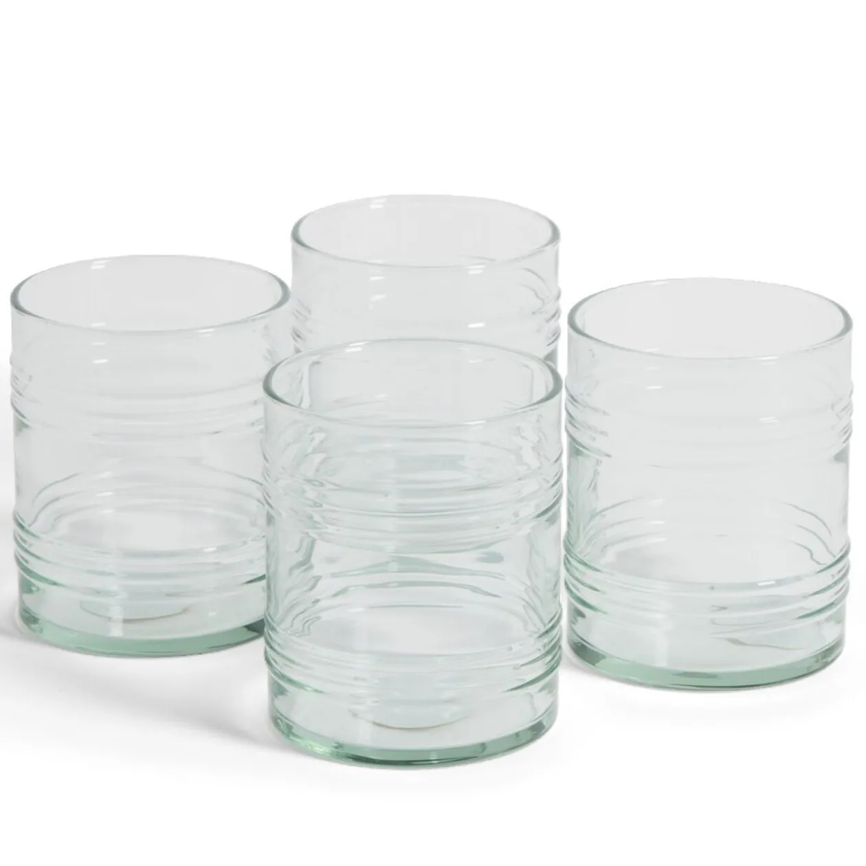 Verre bas 28cl en verre recyclé transparent Ø7,7xH8,5cm
