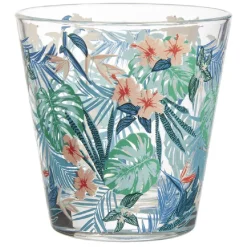 Verre bas Nadia Tropical x 3