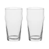 Verre bière nonix format pinte x 2