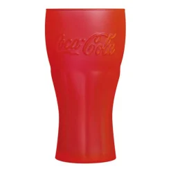 Verre Coca-Cola rouge fluo 37 cl