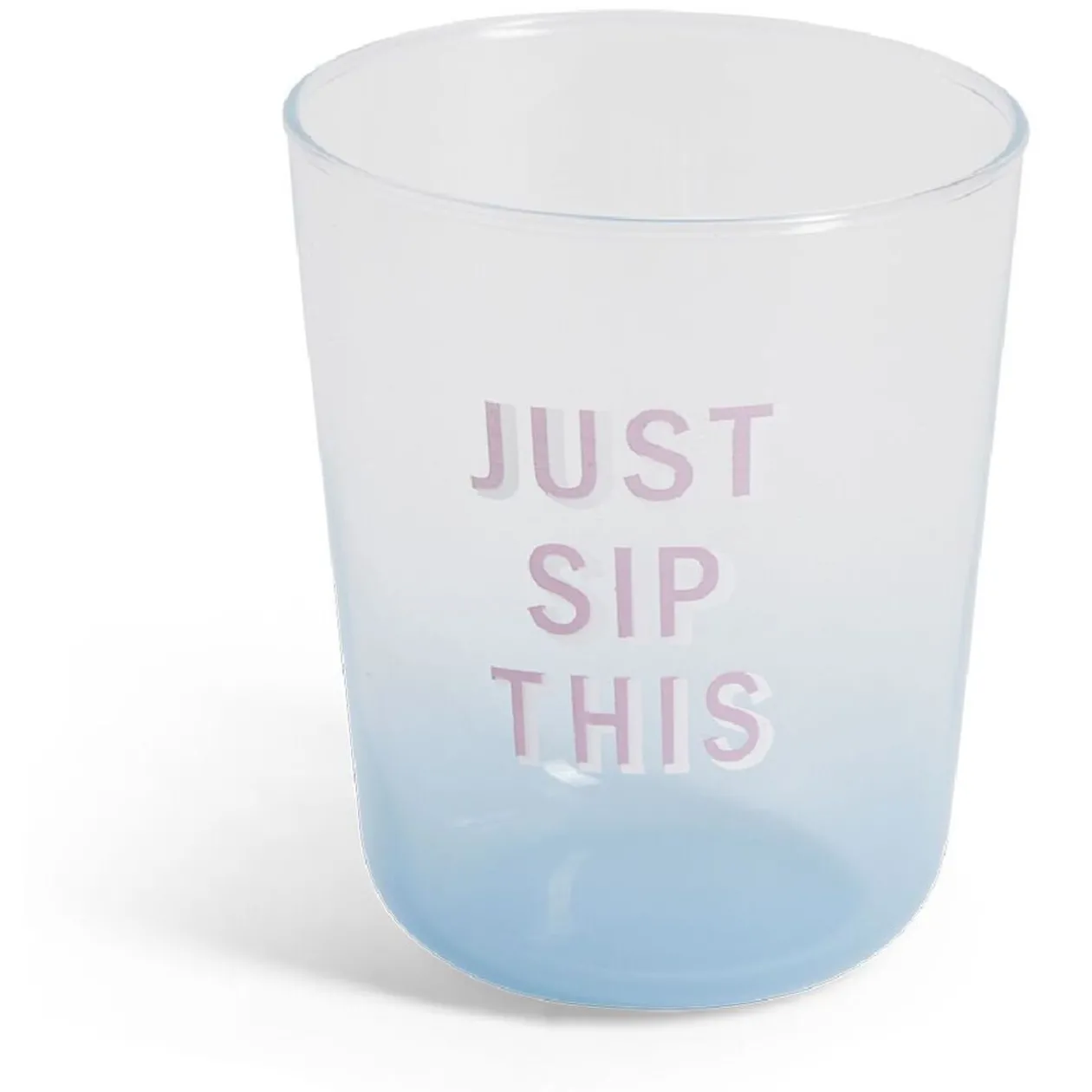 Verre coloré avec message 315ml