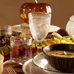 Verre décor écureuil 350ml Ø8xH8,5cm