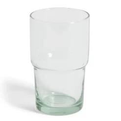 Verre haut 44cl en verre recyclé transparent Ø7,7xH13cm