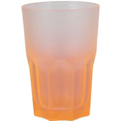 Verre Luminarc orange fluo