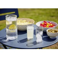 Verre tubo avec inscription Pastis apéritif anisé 25cl
